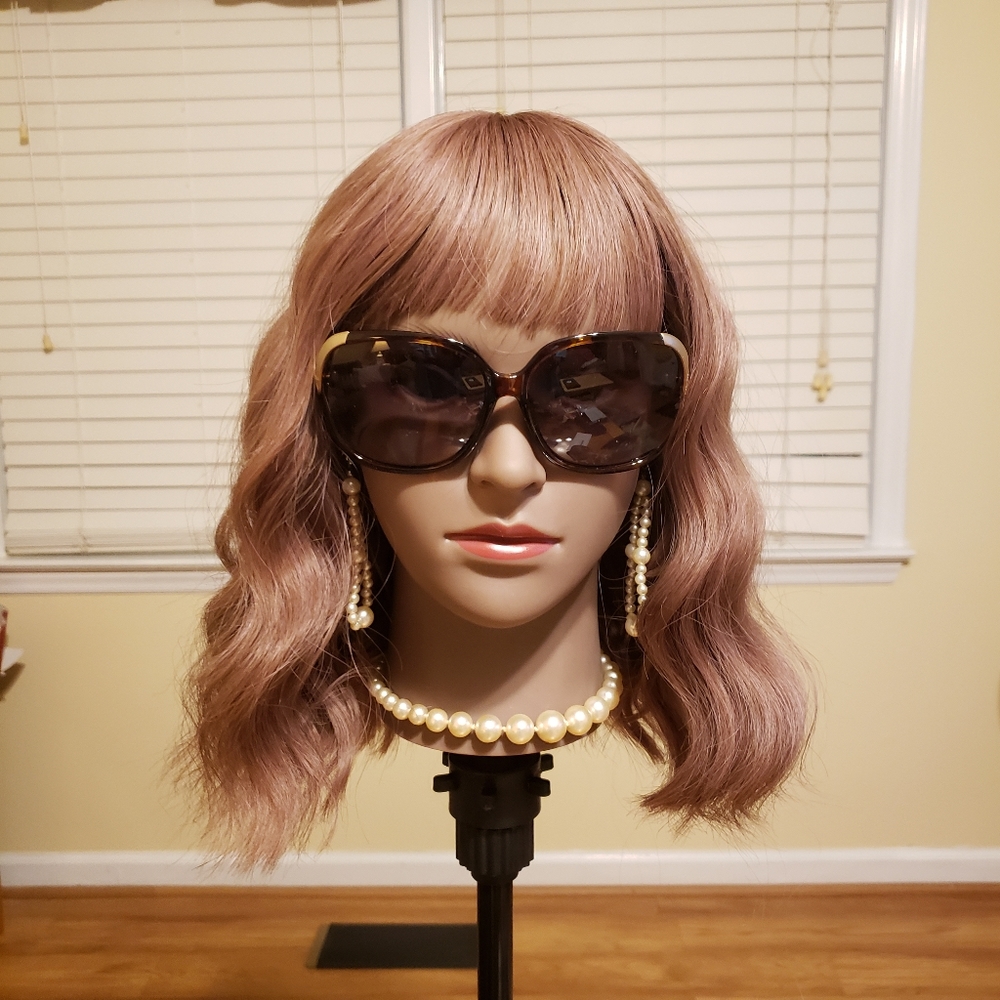 Wavy with bang wig
